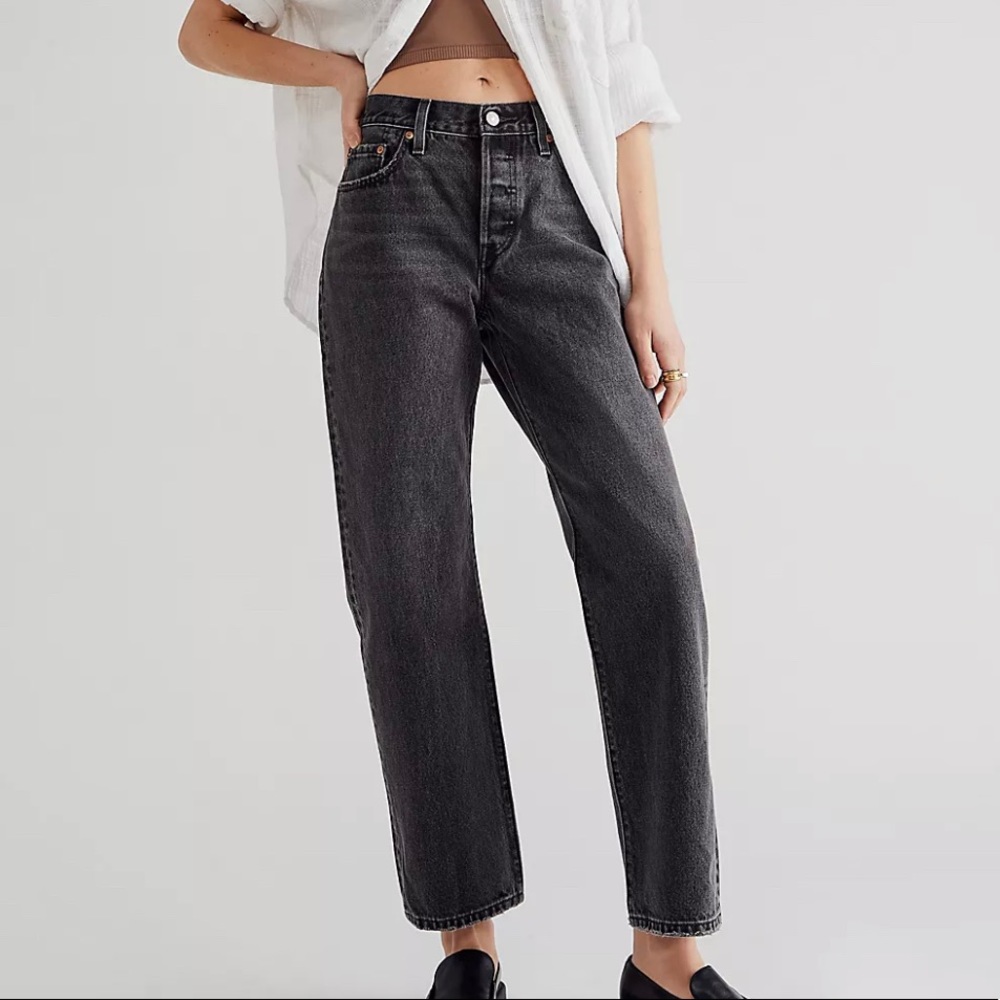 Black 501 Levi Jeans